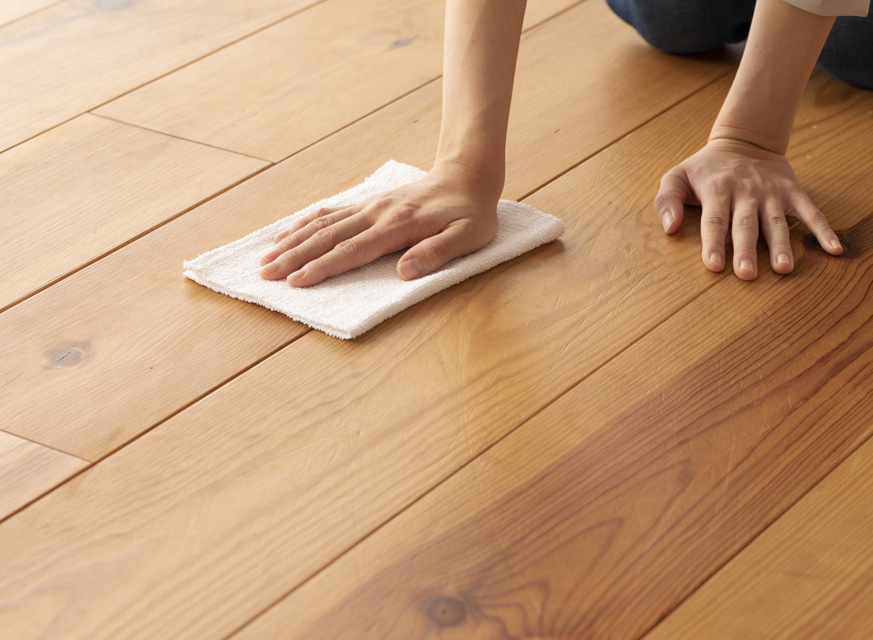 ポルトの社員で掃除